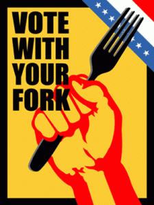 Paleo, vote with your dollars, fork, eat, nutrition, chatham, holistic, wellness, personal training, trainer, fitness, nj, new jersey